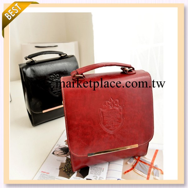 多彩皮質高檔女式單肩包 復古休閒百搭女式皮包 斜跨包手提包工廠,批發,進口,代購