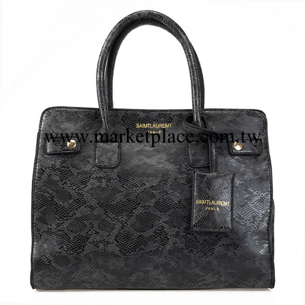 歐美時尚大牌新款蛇紋羊巴女包包 2013潮通勤包奢華斜挎手提包工廠,批發,進口,代購