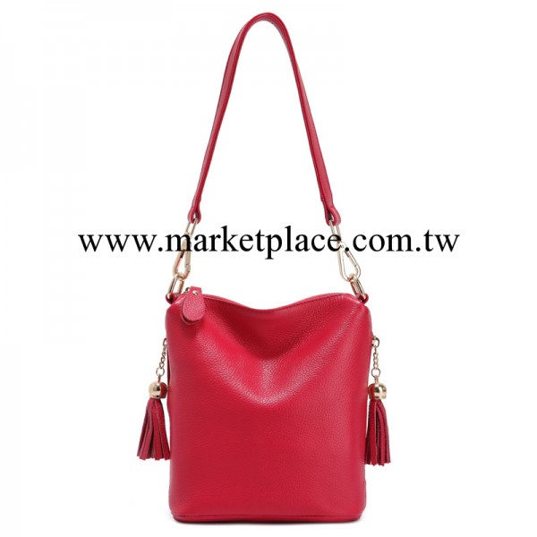 供應新款甜美氣質手提單肩包斜跨頭層牛皮女包真皮包包，爆款特批工廠,批發,進口,代購