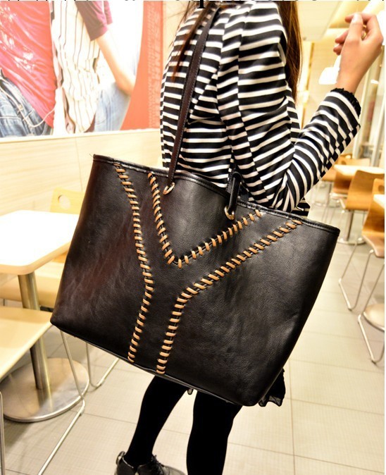 y字包OL職業歐美時尚手提包y扣包單肩女包公文包L-3010工廠,批發,進口,代購