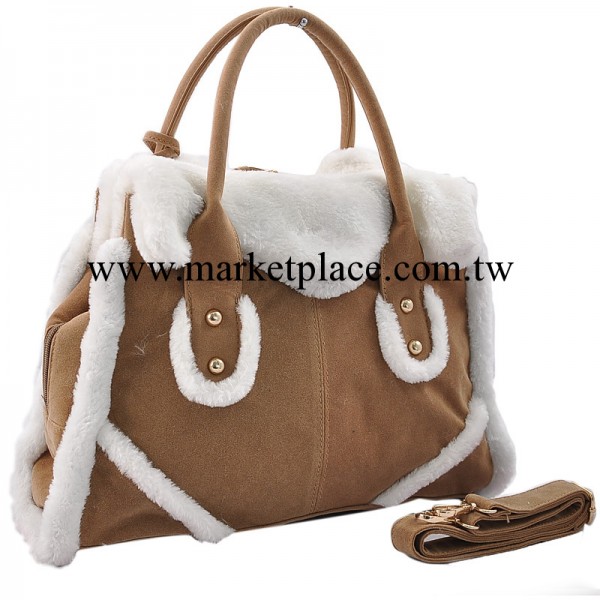 2013女士時尚潮流羊羔毛休閒新款單肩手提斜挎女包工廠,批發,進口,代購