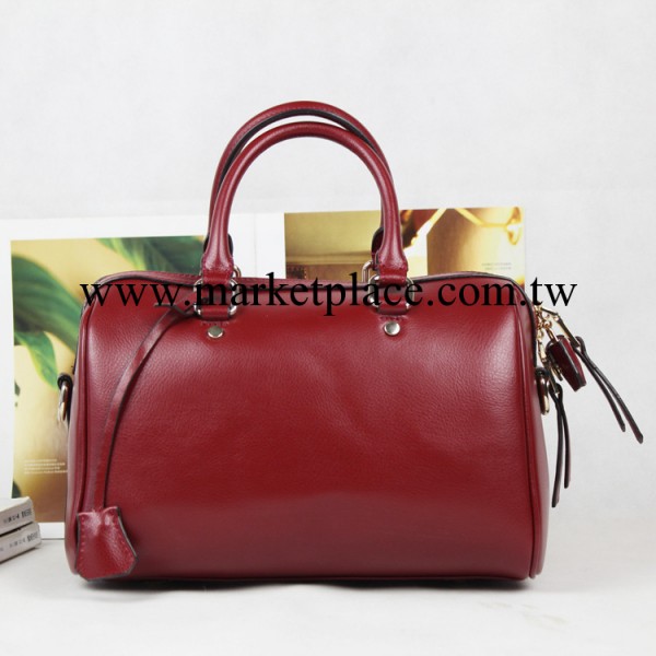 秋冬2013歐美新款復古英倫風女包 波士頓圓桶手提牛皮包包工廠,批發,進口,代購