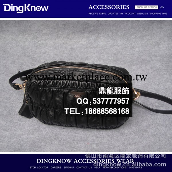 （出完）P皺褶羊皮單肩包斜挎包 正品真皮包 高檔包包供應批發工廠,批發,進口,代購