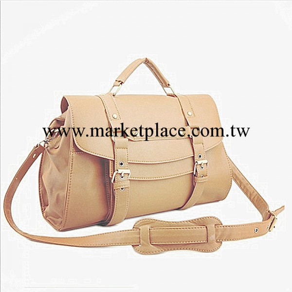 廣州包包代理2013新款韓版女包皮帶裝飾時尚手提 單肩 斜挎包1306工廠,批發,進口,代購