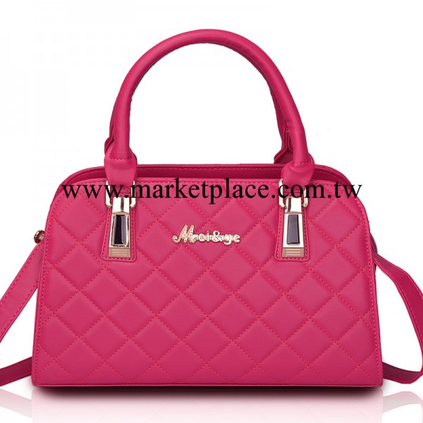 芭啦娜027菱格包包2013新款潮女單肩包斜跨包休閒手提包潮流女包工廠,批發,進口,代購