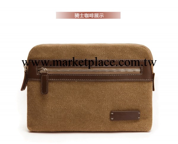 2013新款 帆佈包 潮 男士手包 手提包 手拿包 休閒包小包男士包包工廠,批發,進口,代購