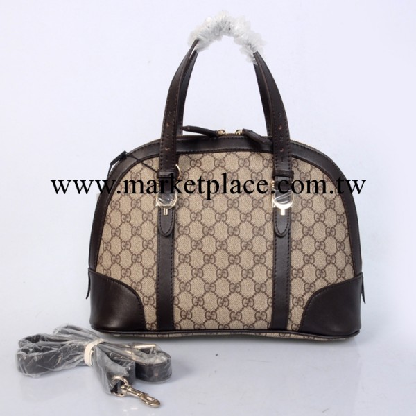 雙G字母gg帆佈女包經典時尚單肩斜跨手提女包真皮拉鏈休閒貝殼包工廠,批發,進口,代購