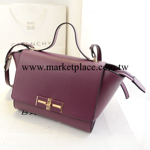 2014新款女包 歐美時尚簡約蝙蝠PU潮包 單肩斜跨手提大包包批發工廠,批發,進口,代購