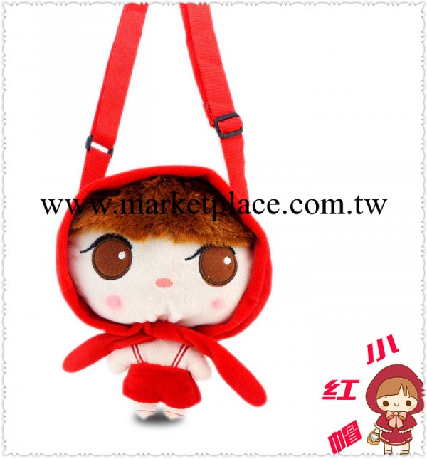 小紅帽毛絨斜跨包兒童裝飾手提包爆款促銷工廠,批發,進口,代購