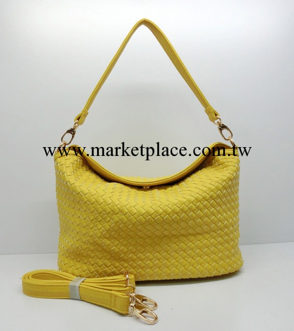 新款女包手工編織PU 時尚百搭女小包單肩斜跨手提三用女包批發工廠,批發,進口,代購