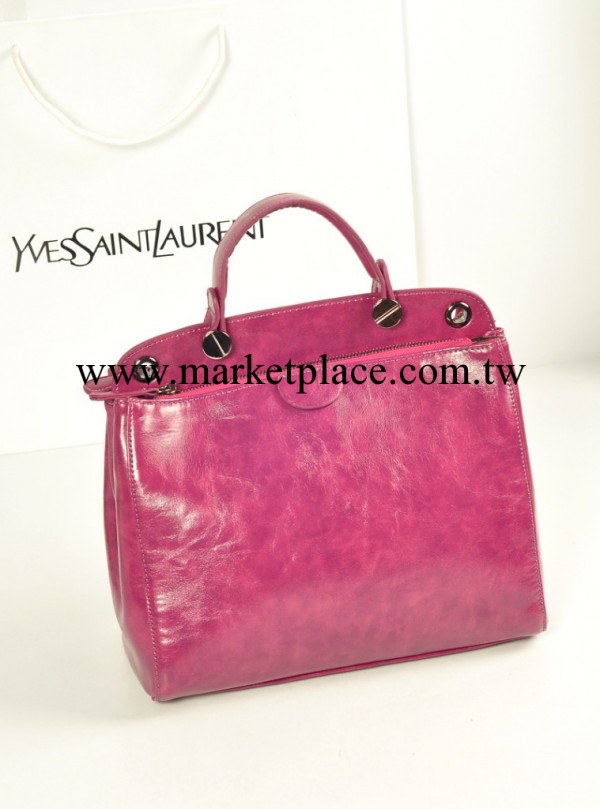 2014秋季新款歐美復古雙拉鏈油蠟皮包包 時尚潮韓版手提斜挎包包工廠,批發,進口,代購