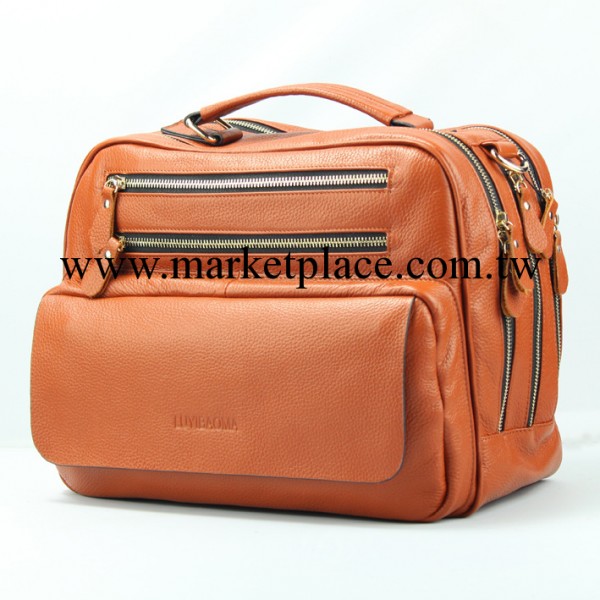 女包批發2014秋冬新款8956時尚拉鏈手提單肩牛皮女包大包8956工廠,批發,進口,代購