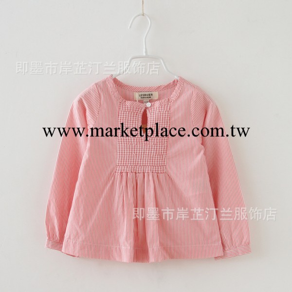 2014春季新品 外貿原單女童娃娃服 純棉襯衫工廠,批發,進口,代購