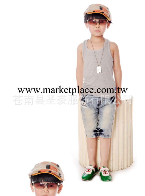 2013最韓兒童純色糖果吊帶衫長身背帶衫無袖T恤童裝背心批發・進口・工廠・代買・代購