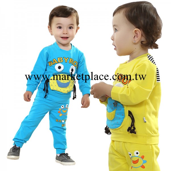 【babyrow】2014新款春裝 品牌童裝 螃蟹款0382工廠,批發,進口,代購