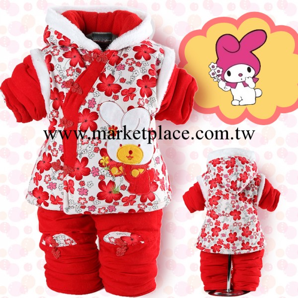 男童新年福唐裝套裝嬰幼兒童棉衣批發寶寶品牌童套裝工廠,批發,進口,代購