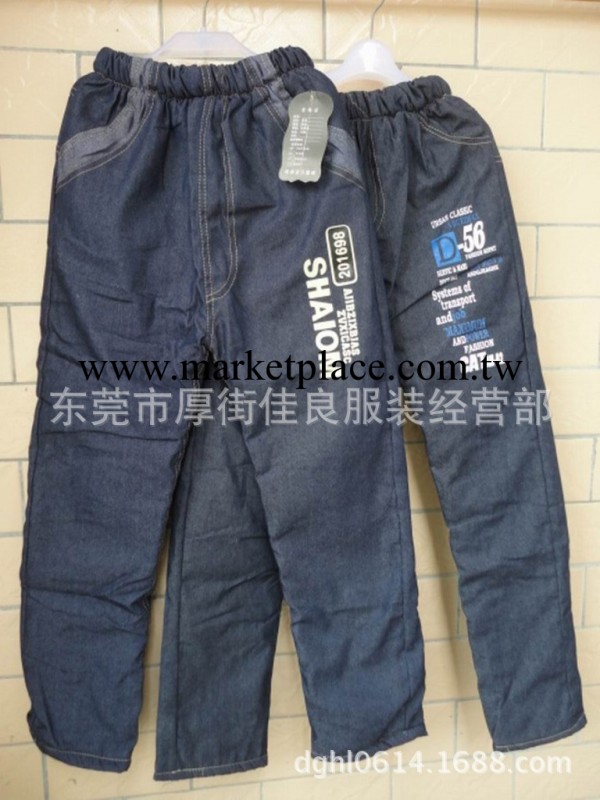 童裝 加厚加長牛仔褲 大孩子服裝批發工廠,批發,進口,代購