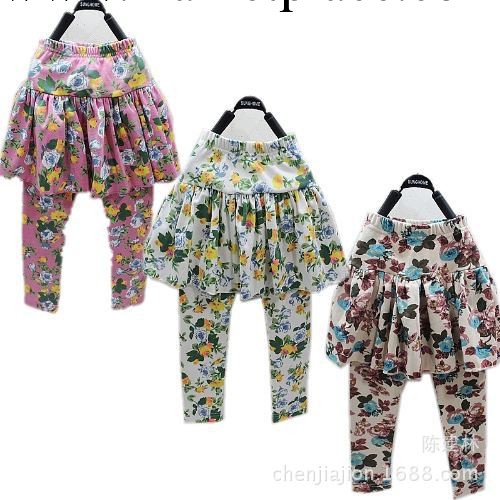 2014春裝新品 童裝品牌批發 茶花女童裙褲 內搭褲工廠,批發,進口,代購