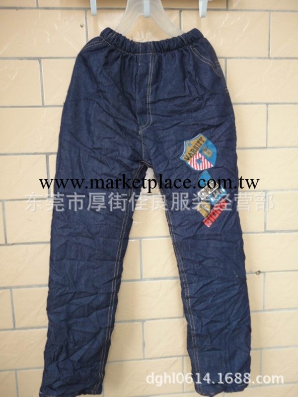 加厚牛仔棉褲 加厚童裝牛仔棉褲批發 新版冬款加棉牛仔童棉褲工廠,批發,進口,代購
