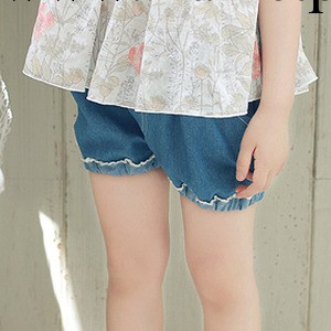 新品上架 2014新款童裝 兒童韓版牛仔褲 女童牛仔短褲童褲工廠,批發,進口,代購