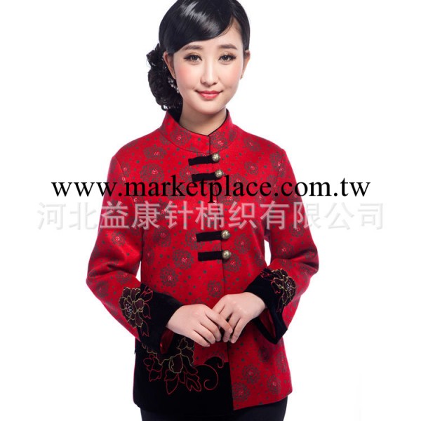 YK-101中老年女式服裝新款 女裝老年人唐裝工廠,批發,進口,代購