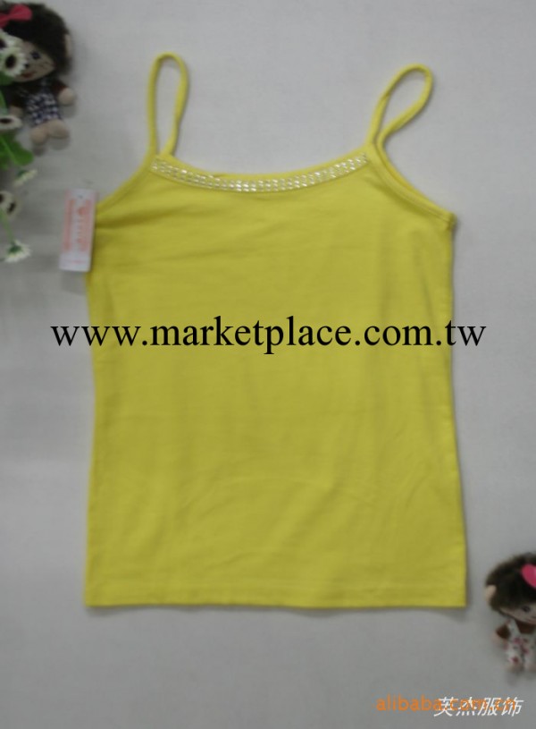 春夏必備 42#韓版女裝短款燙鉆吊帶批發・進口・工廠・代買・代購