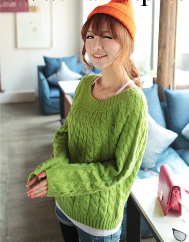 特價 多色實拍 韓版女式毛衣針織衫批發 麻花甜美打底款式針織衫工廠,批發,進口,代購