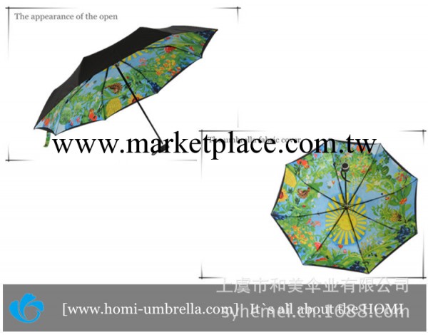雨傘批發，創意雨傘，防紫外線卡通動漫三折傘工廠,批發,進口,代購