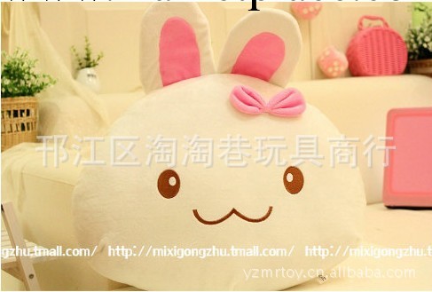毛絨玩具momo兔抱枕 粉色兔子靠墊傢居抱枕批發批發・進口・工廠・代買・代購