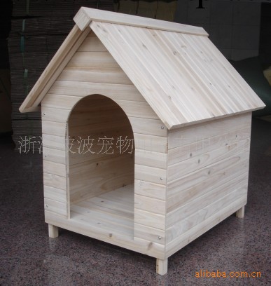 聖華工藝 出口美國 木制寵物房/狗房 本色小號工廠,批發,進口,代購