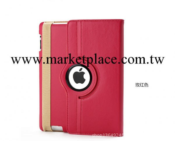 ipad 5 旋轉360保護皮套 ipad air 荔枝紋保護殼 現貨工廠直銷工廠,批發,進口,代購