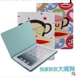 ipad5 ipad air大嘴猴皮套 卡通皮套工廠,批發,進口,代購