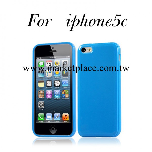 蘋果5c彩色果凍手機殼 iphone5代TPU保護套 實色TPU手機套殼軟殼工廠,批發,進口,代購