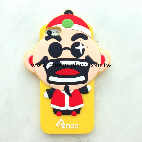 【夥拼】iphone5S鬥地主手機保護殼 S4財神守財矽膠套 蘋果4批發工廠,批發,進口,代購