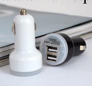 0456 萬能手機車載充電器 車充雙USB ipad車充 蘋果iphone5 車充工廠,批發,進口,代購