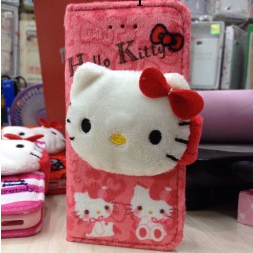 E883 新款冬季大頭毛絨KT 三星note3手機皮套 iphone手機保護套工廠,批發,進口,代購