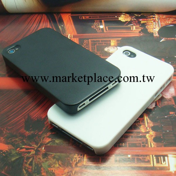 iphone4/4S蘋果5/5s正品優質純黑磨砂塑料手機殼 特價批發・進口・工廠・代買・代購