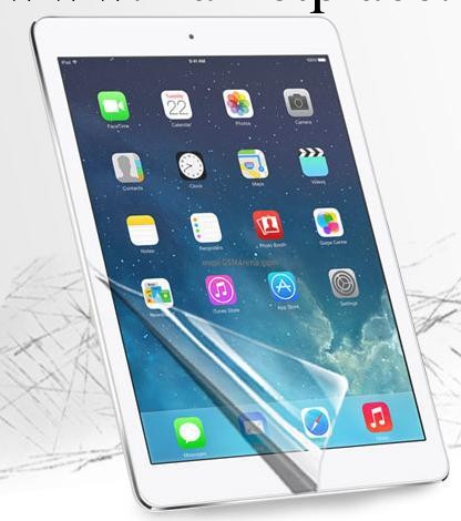 現貨蘋果iPad 5代蘋果貼膜高清防刮磨砂防指紋閃金銀鉆石裸膜配佈工廠,批發,進口,代購