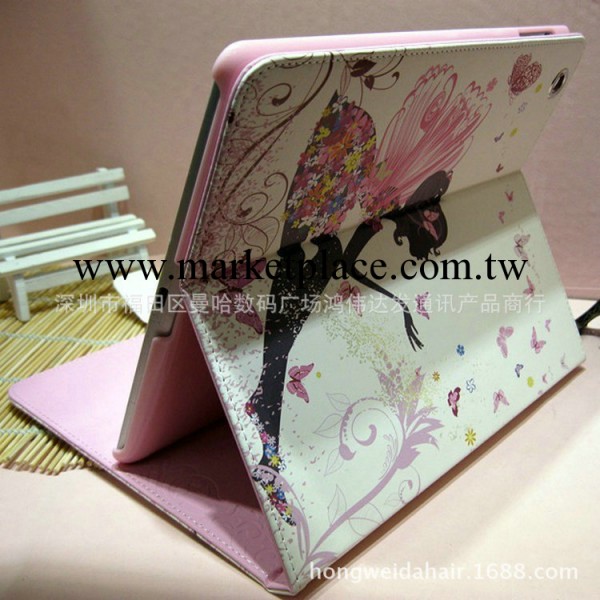 蘋果ipad2保護套ipad3保護殼ipad4休眠皮套水晶鉆石支架保護套殼批發・進口・工廠・代買・代購