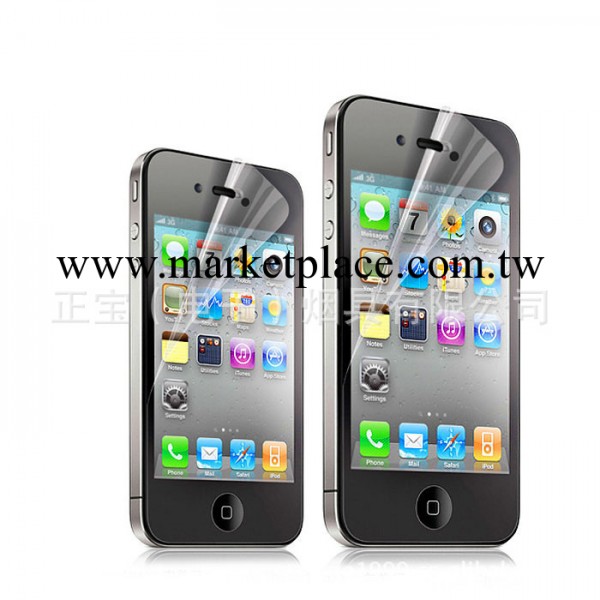 iphone4s手機保護膜批發 高清防刮iphone4s屏幕保護膜 前後貼膜工廠,批發,進口,代購