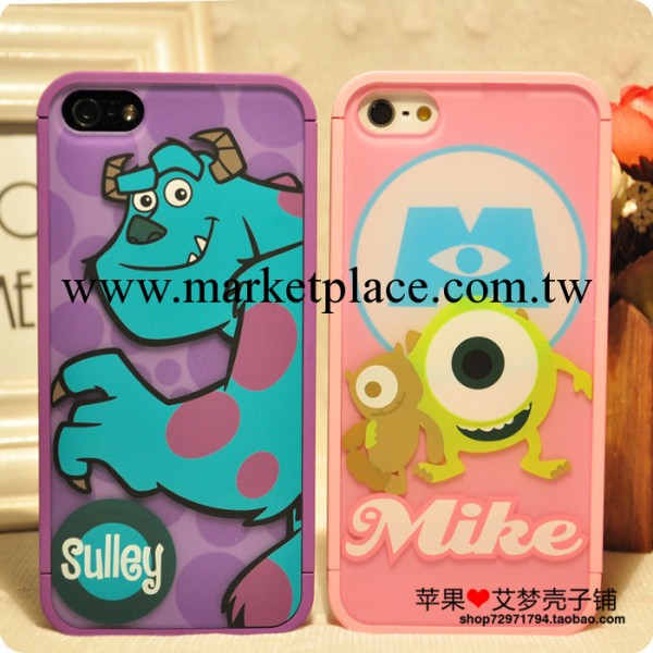 iphone5手機殼邊框情侶蘋果4保護套iphone4s手機殼潮個性卡通新款工廠,批發,進口,代購