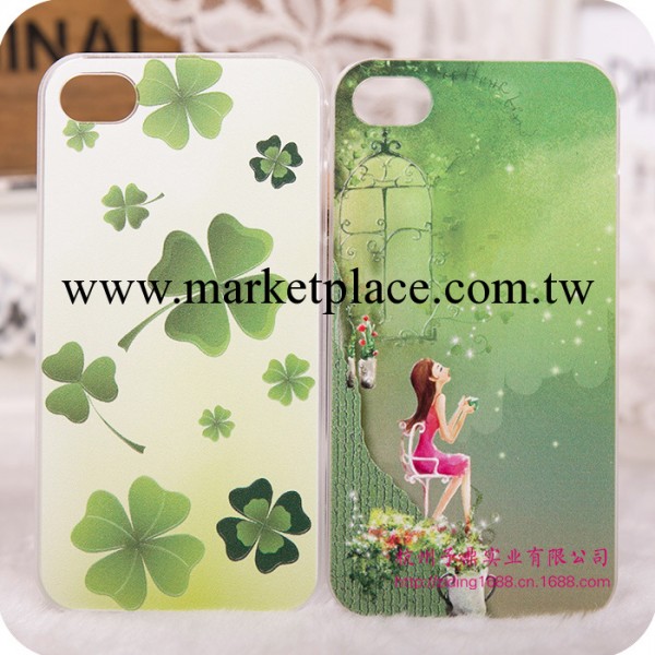 浮雕彩繪蘋果4/5s手機保護套 新款iphone4s/5s手機殼外殼 批發工廠,批發,進口,代購