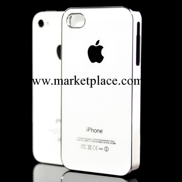 淘寶爆款蘋果4手機殼 iphone4s外殼 防刮燙金保護套 iphone5外殼工廠,批發,進口,代購