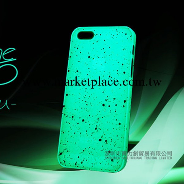 蘋果新款手機殼 iphone5/5s夜光殼 磨砂手機保護套 超薄夜光外殼工廠,批發,進口,代購