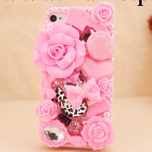 蘋果手機殼iphone4s手機殼iphone4手機殼水鉆安娜蘇手機殼蘋果5殼工廠,批發,進口,代購