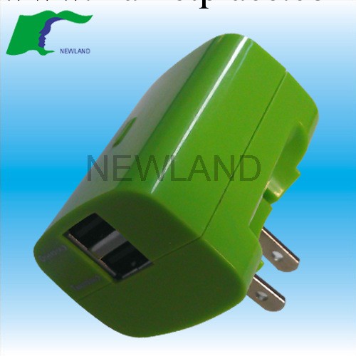 〖美規折疊腳側插〗雙USB ipad充電器 ipad充電器 ipad usb充電器工廠,批發,進口,代購