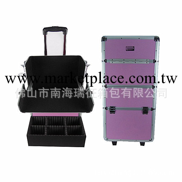 歐美熱銷多功能拉桿美容美發化妝箱工廠,批發,進口,代購