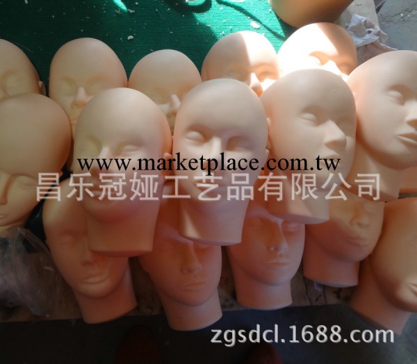 貼睫毛練習用模特頭，美容/畫妝練習專用模特頭，半頭模 山東工廠,批發,進口,代購