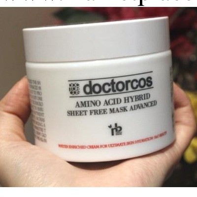 韓國美容院爆水神器Doctorcos氨基酸核糖美白免洗面膜 110g工廠,批發,進口,代購