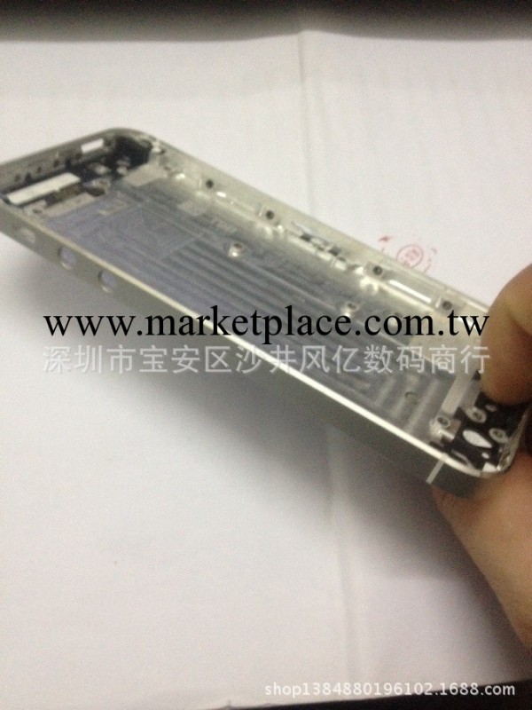 蘋果5代原裝後蓋 iphone5拆機後屏中殼八五成新 黑白色工廠,批發,進口,代購